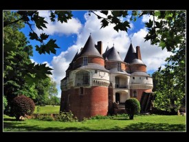 Chateau Rambures en Picardie
