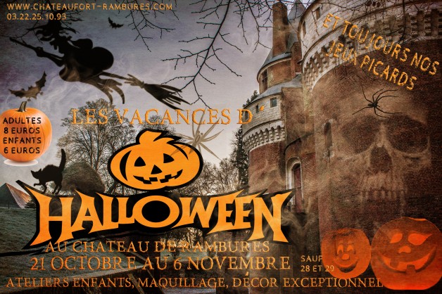 Les vacances d’Halloween c’est à Rambures que ça se passe !!!