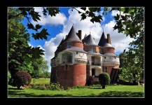Chateau Rambures en Picardie