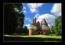 Chateau Rambures en baie de somme