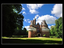 Chateau Rambures en baie de somme