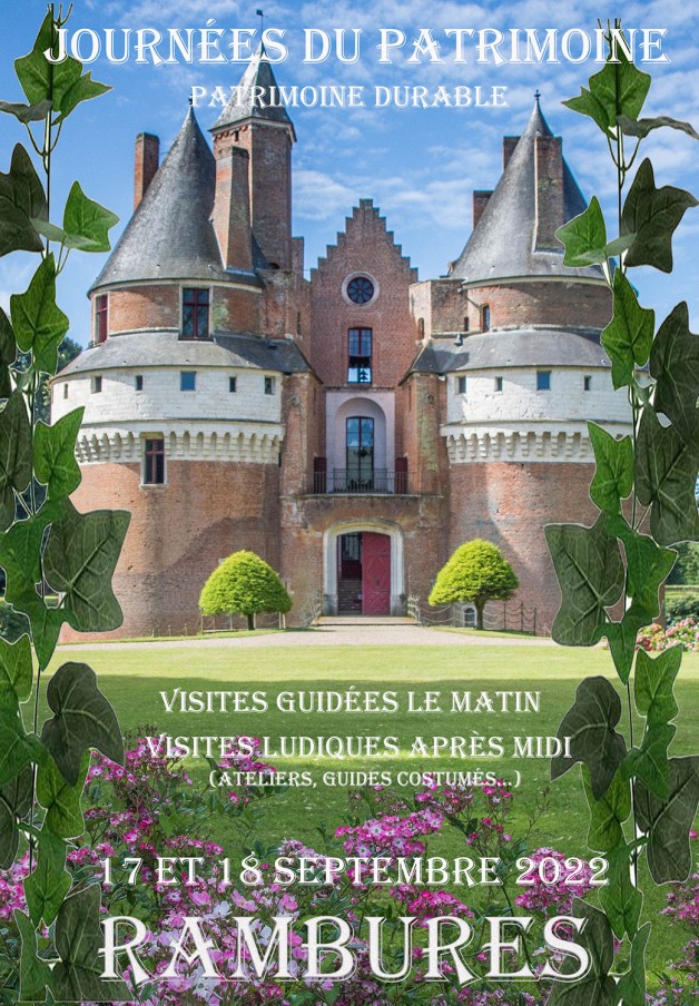 17 et 18 Septembre 2022: les journées du patrimoine