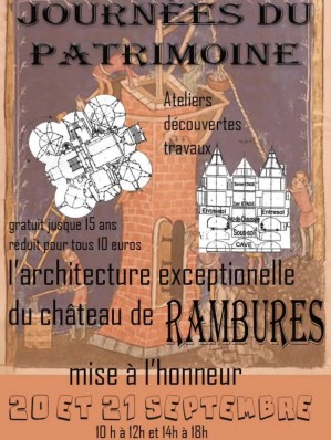 20 et 22 Septembre: journées du Patrimoine