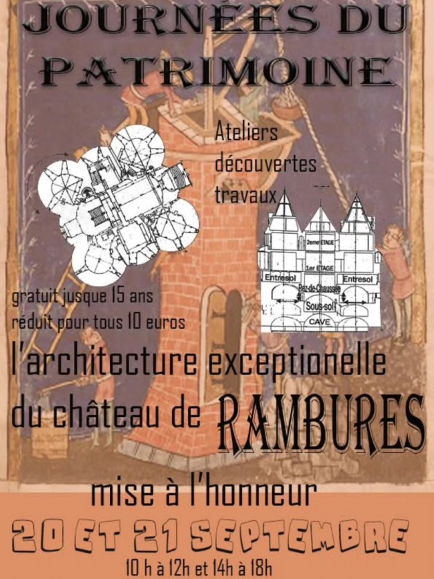 20 et 22 Septembre: journées du Patrimoine
