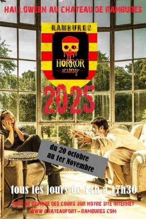 20 octobre au 1er Novembre: Halloween au château